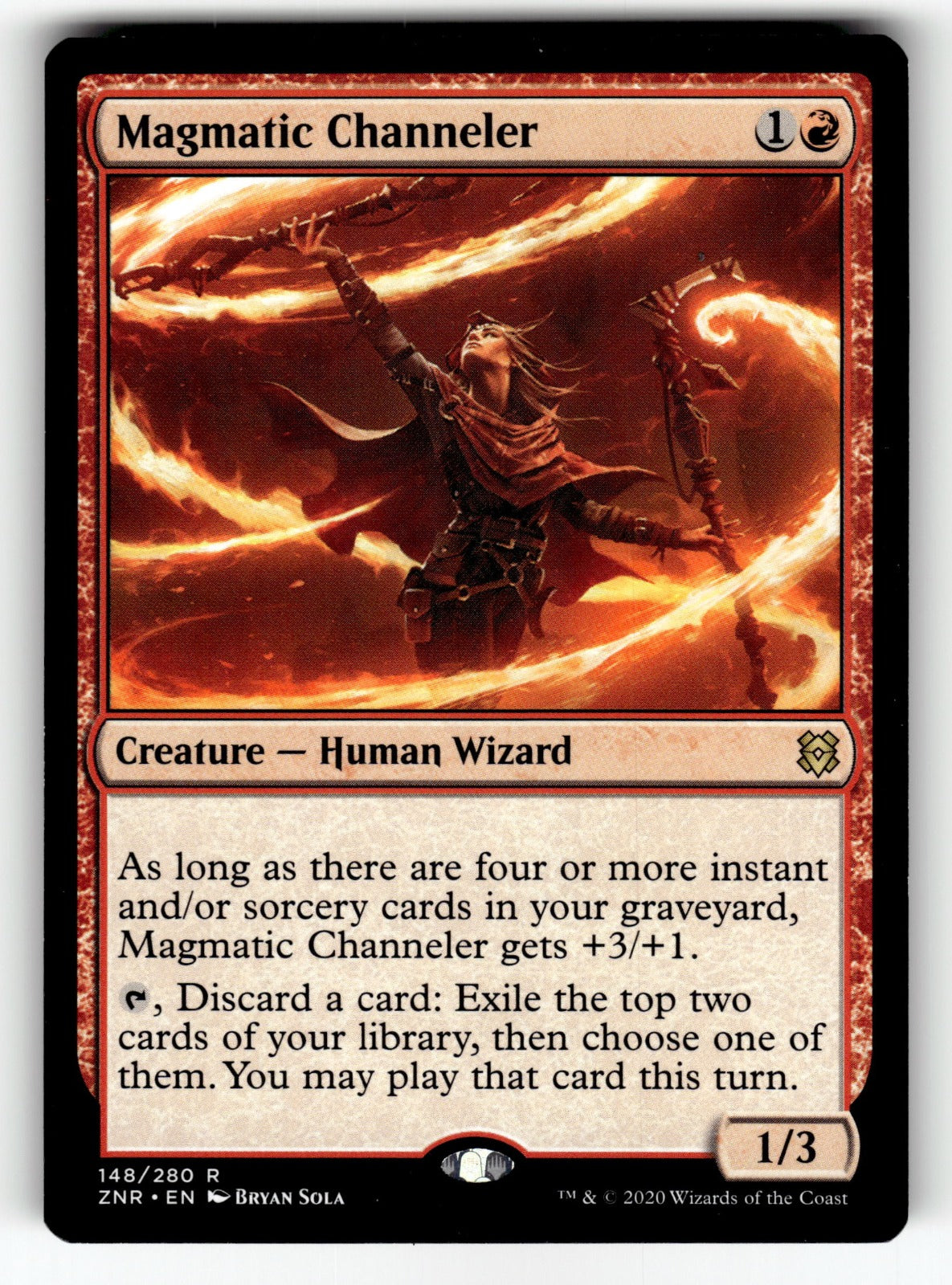 Magmatic Channeler – 148 ZNR: Zendikar Rising R LP