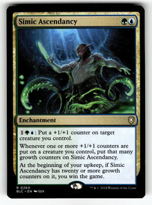 Simic Ascendancy – 260 BLC: Commander: Bloomburrow R NM