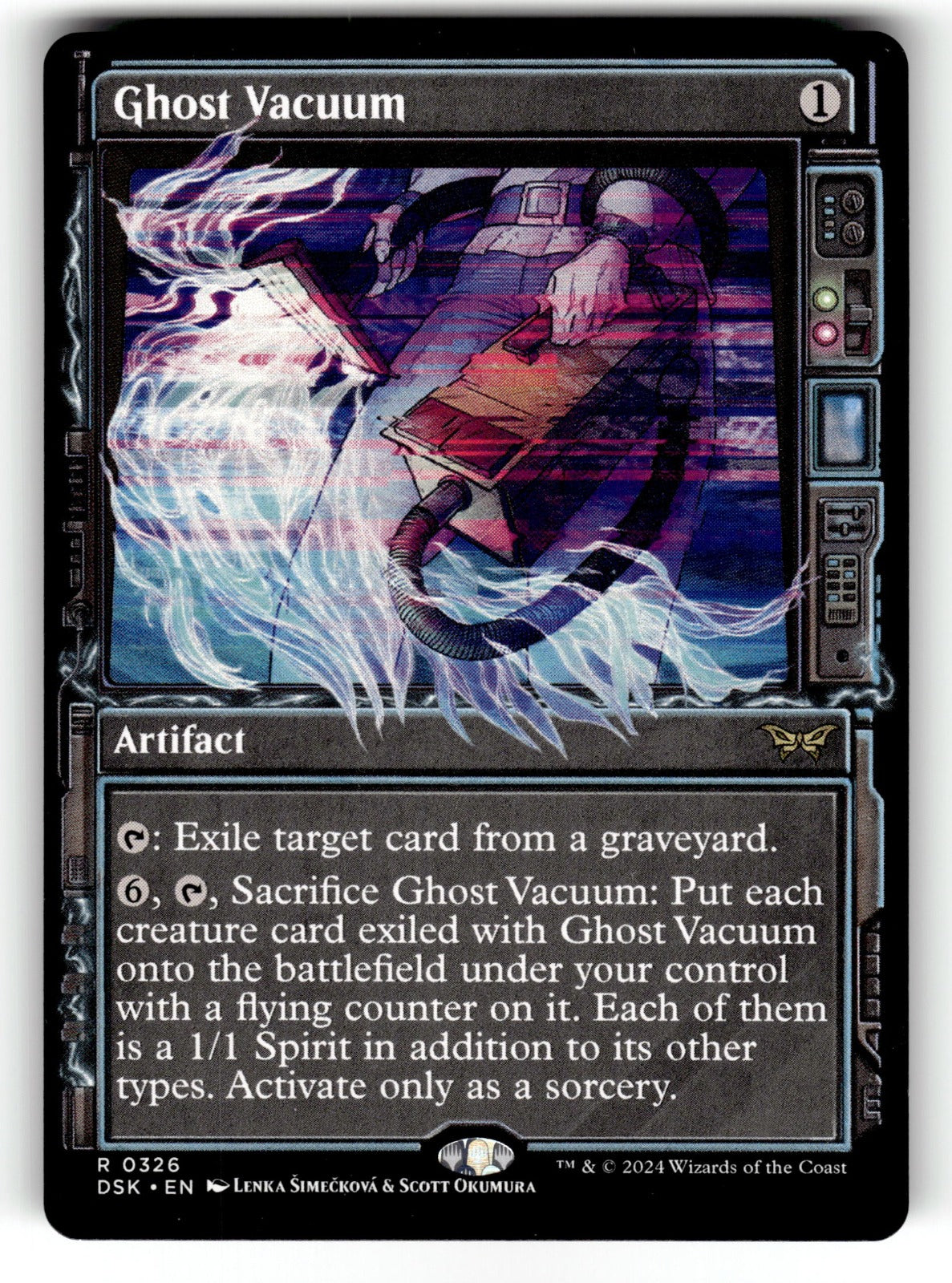Ghost Vacuum (Showcase) – 326 DSK: Duskmourn: House of Horror R NM