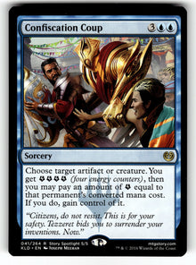 Confiscation Coup – 41 KLD: Kaladesh R NM
