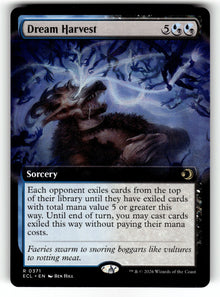 Dream Harvest (Extended Art) – 371 ECL: Lorwyn Eclipsed R NM