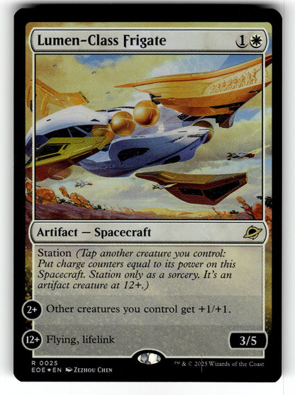 Lumen-Class Frigate – 25 EOE: Edge of Eternities R Foil NM
