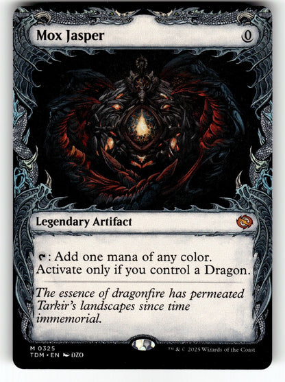 Mox Jasper (Showcase) – 325 TDM: Tarkir: Dragonstorm M NM