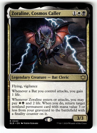 Zoraline, Cosmos Caller – 242 BLB: Bloomburrow R NM