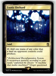 Exotic Orchard – 276 WHO: Universes Beyond: Doctor Who R NM