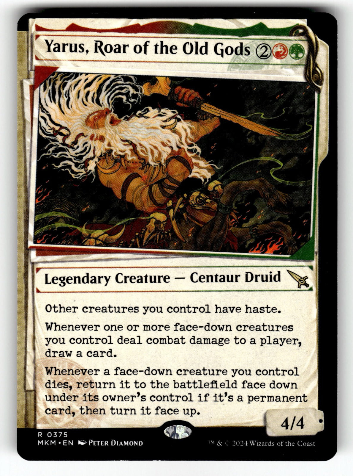 Yarus, Roar of the Old Gods (Showcase) – 375 MKM: Murders at Karlov Manor R LP