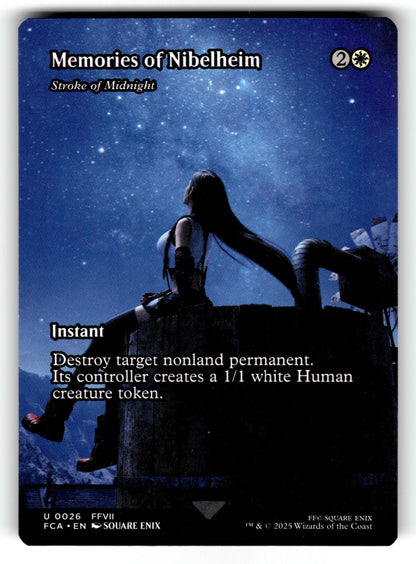 Memories of Nibelheim - Stroke of Midnight (Showcase) – 26 FCA: FINAL FANTASY: Through the Ages U NM