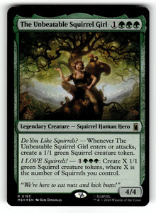 The Unbeatable Squirrel Girl – 193 MSH: Marvel Super Heroes R Foil NM