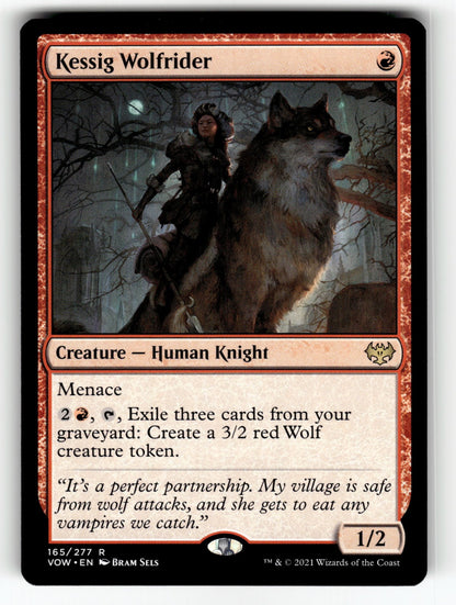 Kessig Wolfrider – 165 VOW: Innistrad: Crimson Vow R NM