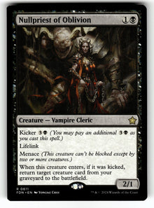 Nullpriest of Oblivion – 611 FDN: Foundations R NM
