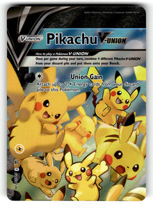 Pikachu V-Union – SWSH139 SWSD: SWSH: Sword & Shield Promo Cards Promo Holo LP