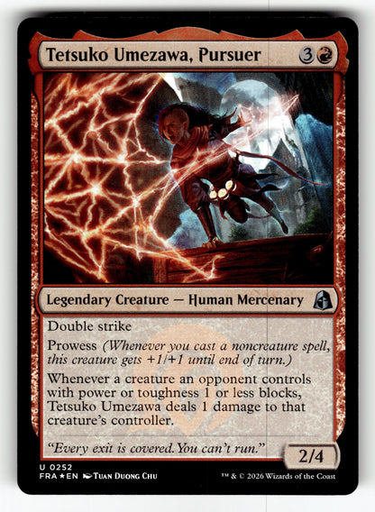 Tetsuko Umezawa, Pursuer – 252 FRA: Reality Fracture U Foil NM