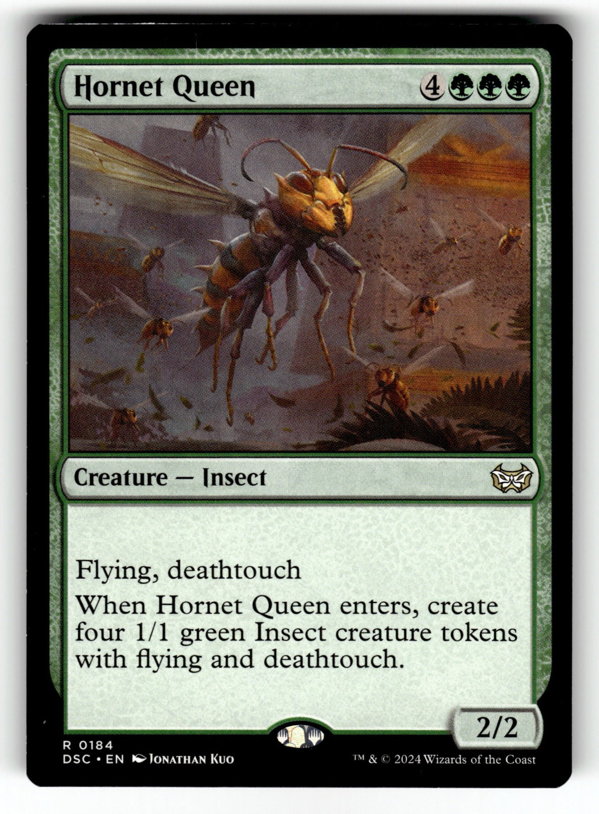 Hornet Queen – 184 DSC: Commander: Duskmourn: House of Horror R NM