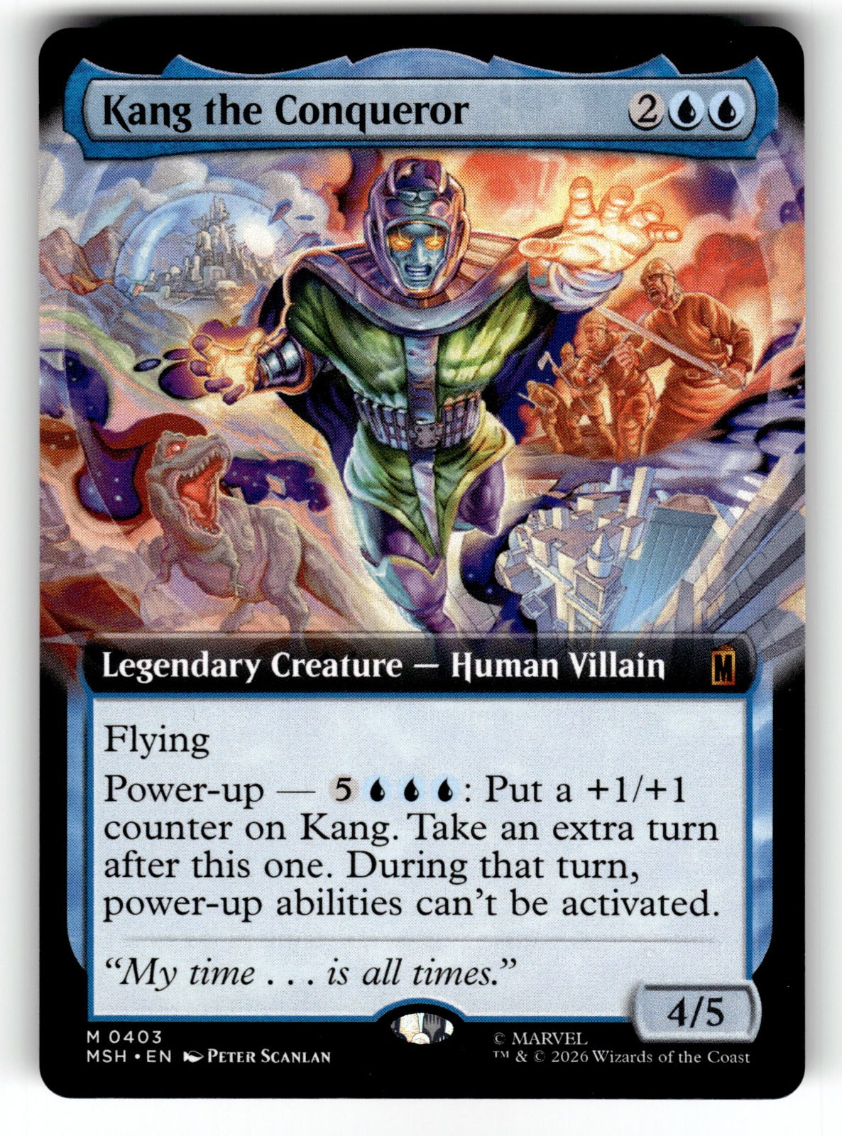 Kang the Conqueror (Extended Art) – 403 MSH: Marvel Super Heroes M LP