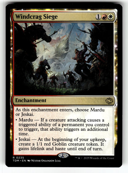 Windcrag Siege – 235 TDM: Tarkir: Dragonstorm R NM