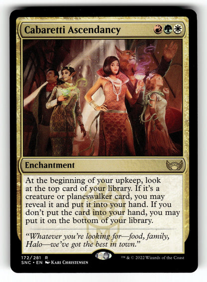 Cabaretti Ascendancy – 172 SNC: Streets of New Capenna R NM