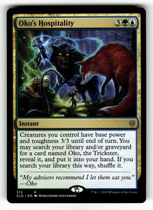 Oko's Hospitality – 312 ELD: Throne of Eldraine R NM