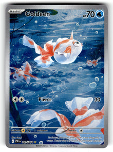 Goldeen – 087/084 PBL: ME05: Pitch Black Illustration Rare Holo NM
