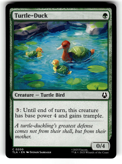 Turtle-Duck – 200 TLA: Avatar: The Last Airbender C NM