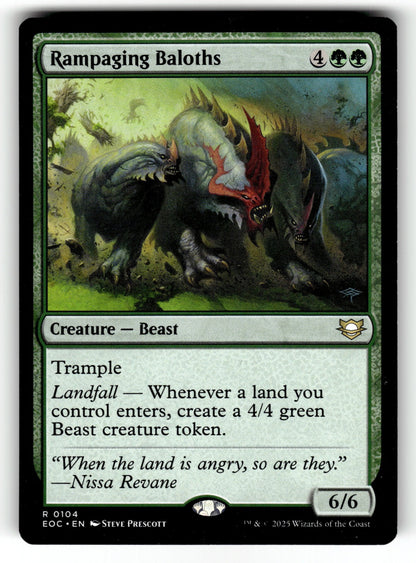 Rampaging Baloths – 104 EOC: Commander: Edge of Eternities R LP