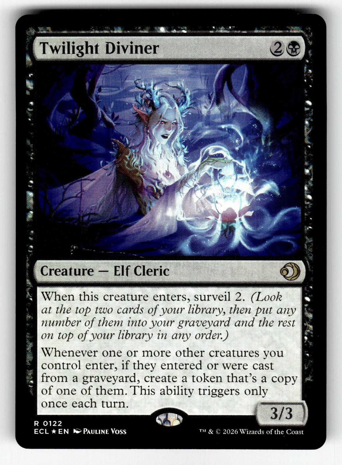 Twilight Diviner – 122 ECL: Lorwyn Eclipsed R Foil NM
