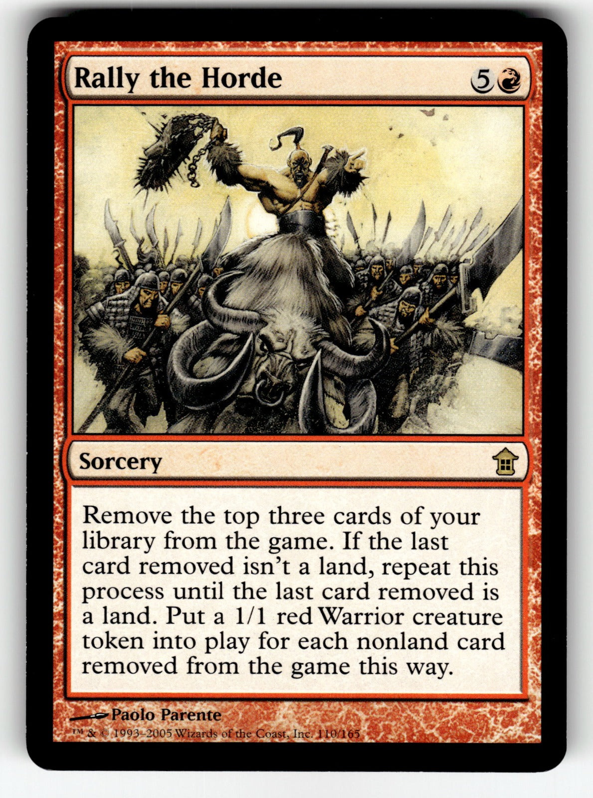 Rally the Horde – 110 SOK: Saviors of Kamigawa R MP