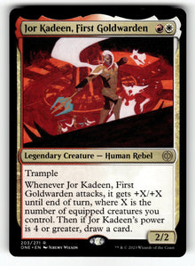 Jor Kadeen, First Goldwarden – 203 ONE: Phyrexia: All Will Be One R NM
