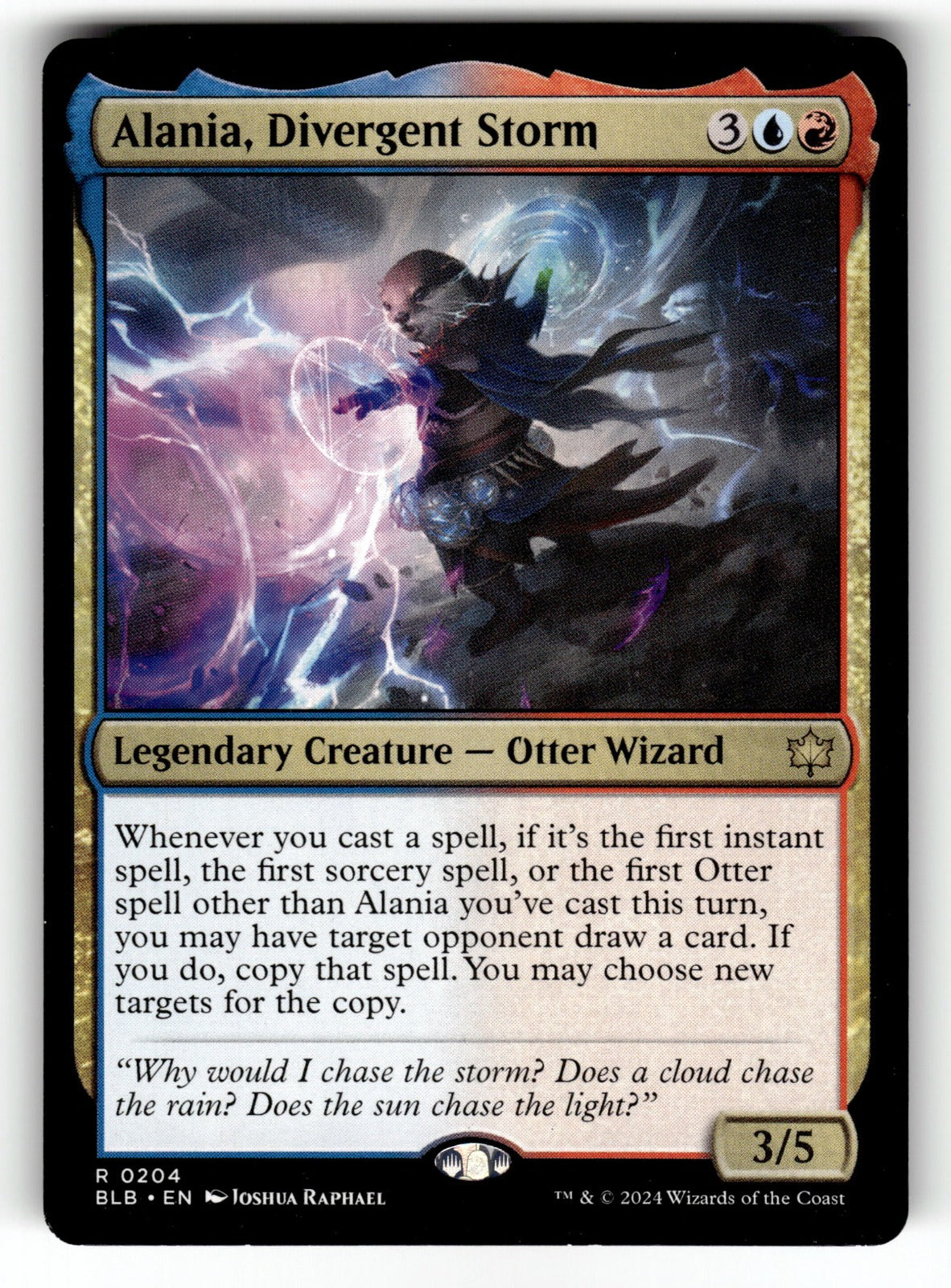 Alania, Divergent Storm – 204 BLB: Bloomburrow R NM