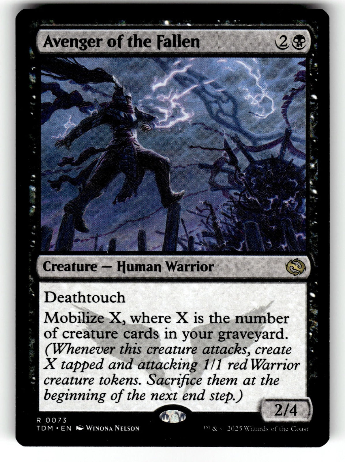 Avenger of the Fallen – 73 TDM: Tarkir: Dragonstorm R NM