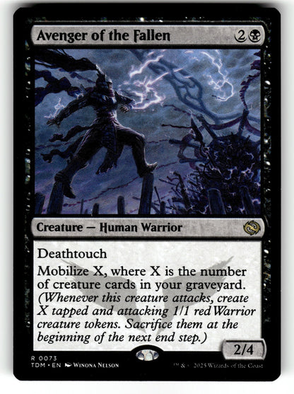 Avenger of the Fallen – 73 TDM: Tarkir: Dragonstorm R NM
