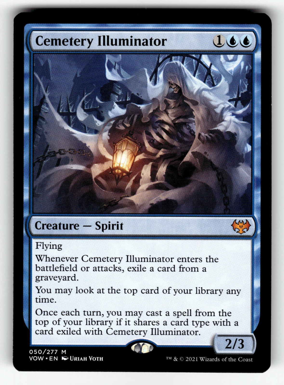Cemetery Illuminator – 50 VOW: Innistrad: Crimson Vow M NM