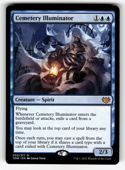 Cemetery Illuminator – 50 VOW: Innistrad: Crimson Vow M NM