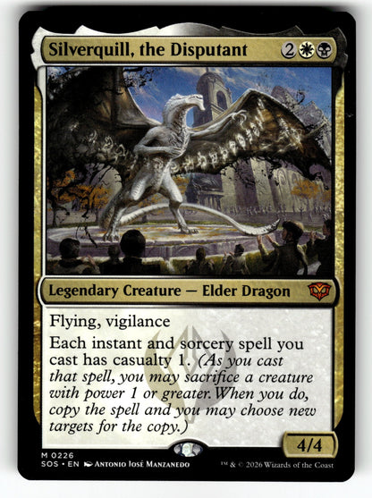 Silverquill, the Disputant – 226 SOS: Secrets of Strixhaven M NM