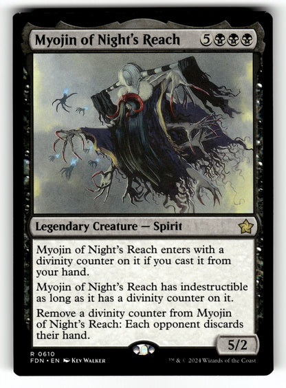 Myojin of Night's Reach – 610 FDN: Foundations R NM