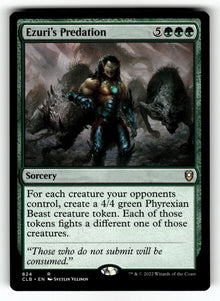 Ezuri's Predation – 824 CLB: Commander Legends: Battle for Baldur's Gate R NM