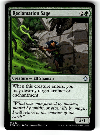 Reclamation Sage – 231 FDN: Foundations U NM