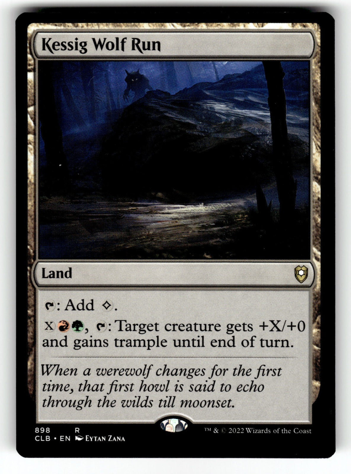Kessig Wolf Run – 898 CLB: Commander Legends: Battle for Baldur's Gate R NM