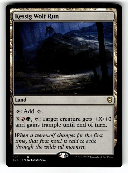 Kessig Wolf Run – 898 CLB: Commander Legends: Battle for Baldur's Gate R NM