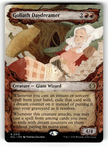 Goliath Daydreamer (Showcase) – 316 ECL: Lorwyn Eclipsed R NM