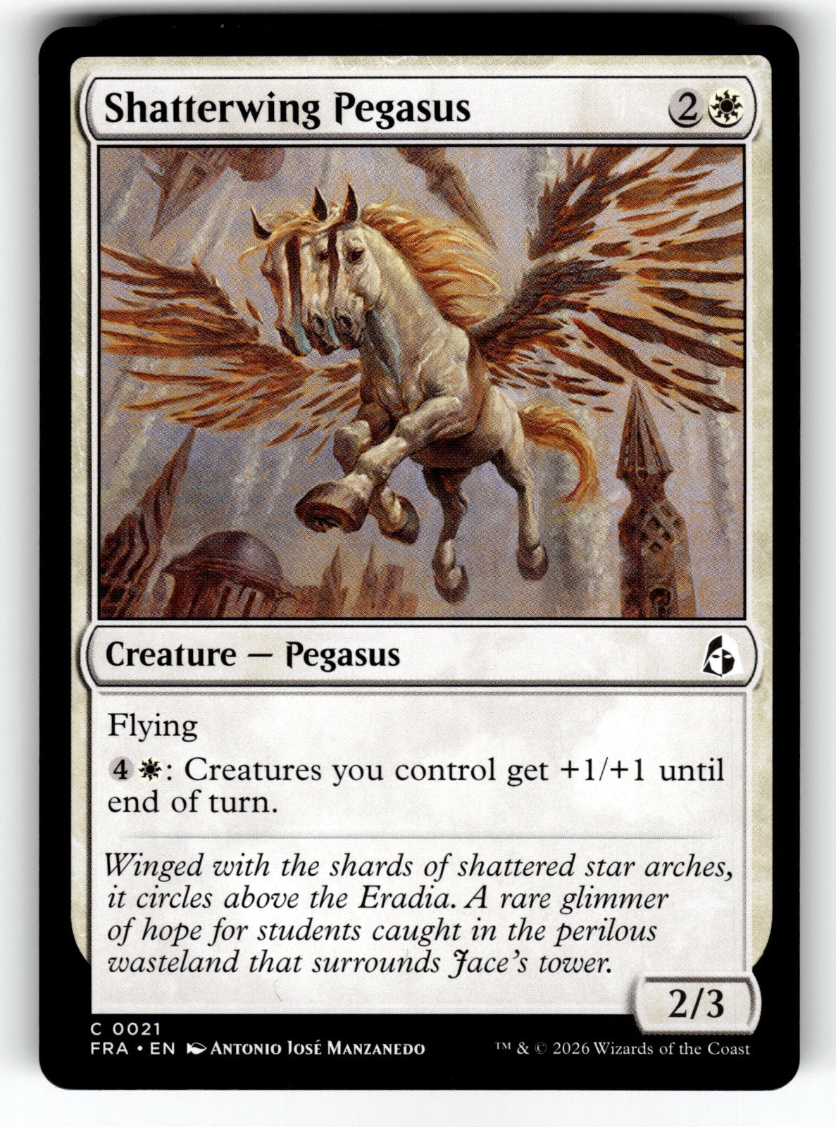 Shatterwing Pegasus – 21 FRA: Reality Fracture C NM
