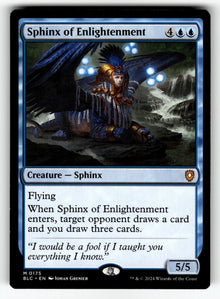 Sphinx of Enlightenment – 175 BLC: Commander: Bloomburrow M LP