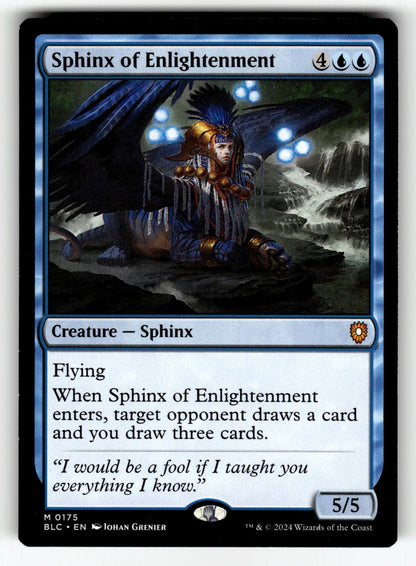 Sphinx of Enlightenment – 175 BLC: Commander: Bloomburrow M LP