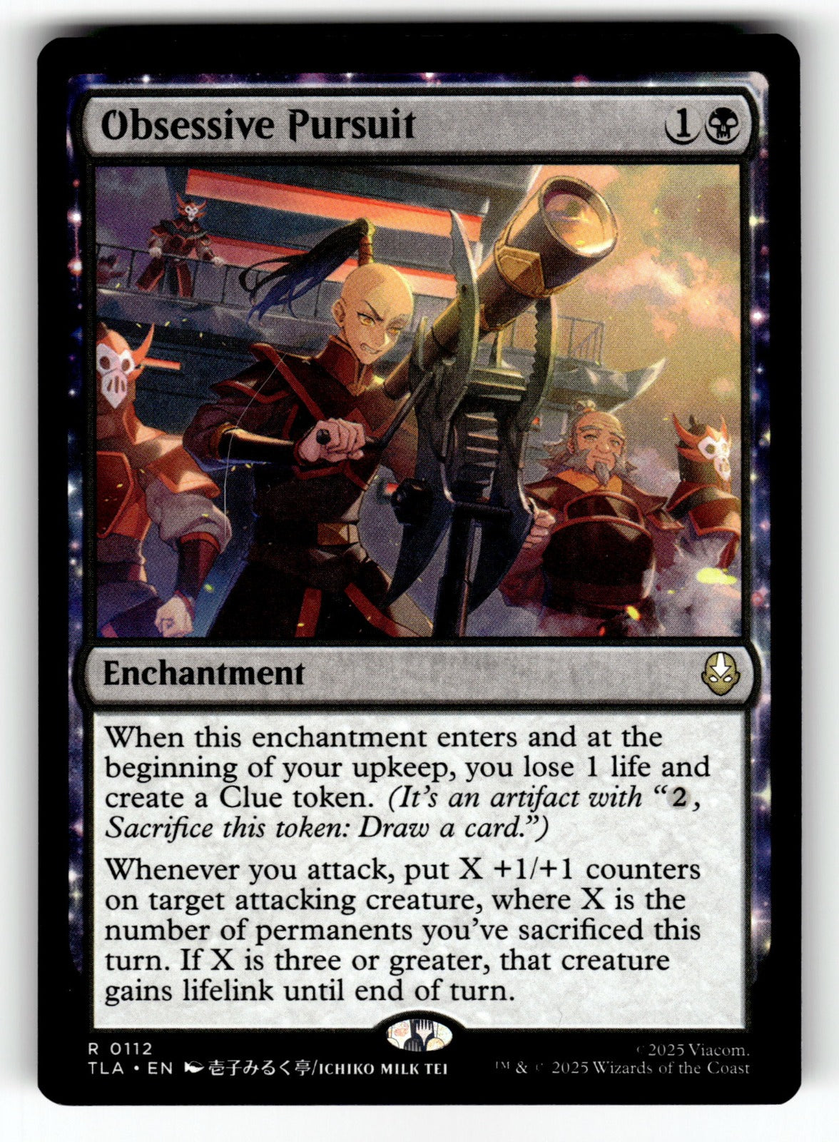 Obsessive Pursuit – 112 TLA: Avatar: The Last Airbender R NM