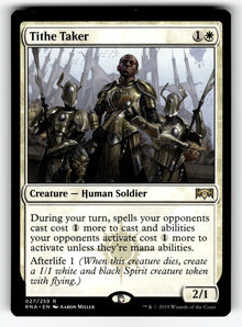 Tithe Taker – 27 RNA: Ravnica Allegiance R NM