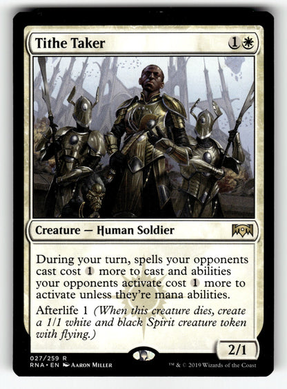 Tithe Taker – 27 RNA: Ravnica Allegiance R NM