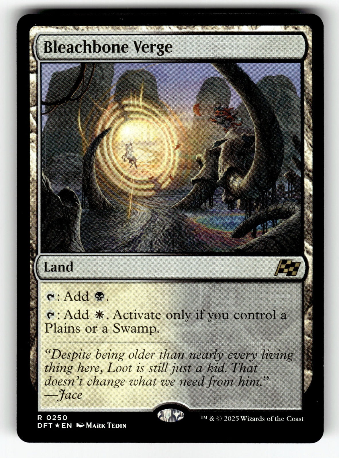 Bleachbone Verge – 250 DFT: Aetherdrift R Foil NM