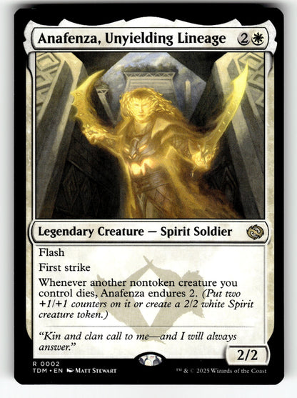 Anafenza, Unyielding Lineage – 2 TDM: Tarkir: Dragonstorm R LP
