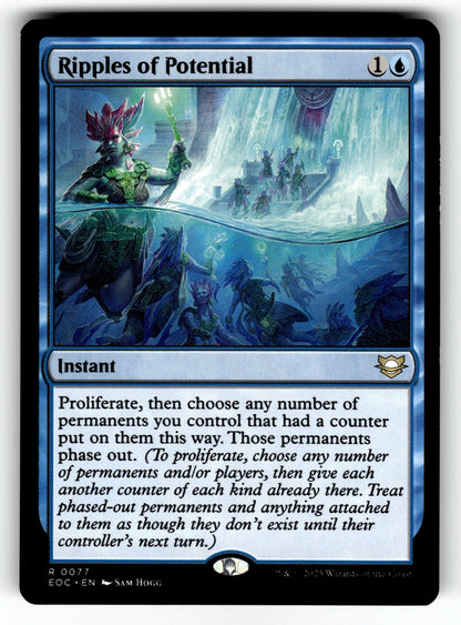 Ripples of Potential – 77 LCC: Commander: The Lost Caverns of Ixalan R NM