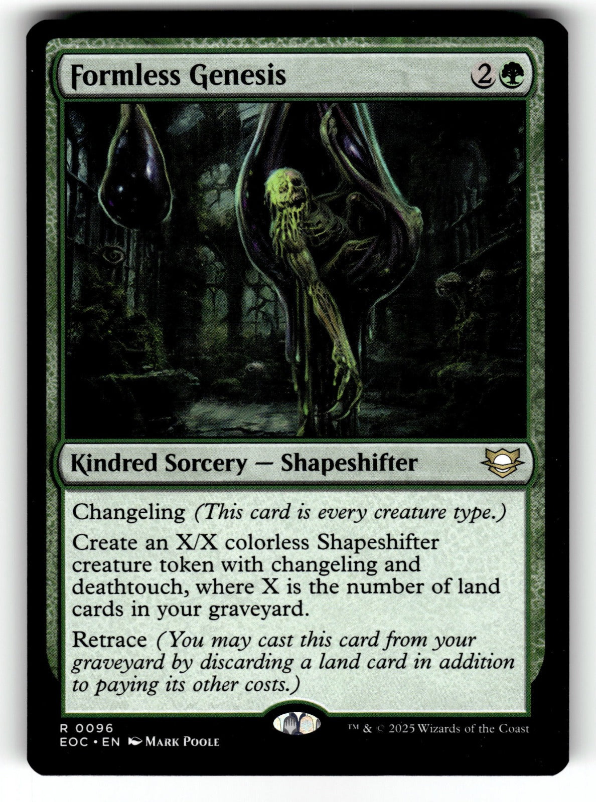 Formless Genesis – 96 EOC: Commander: Edge of Eternities R NM