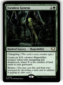 Formless Genesis – 96 EOC: Commander: Edge of Eternities R NM